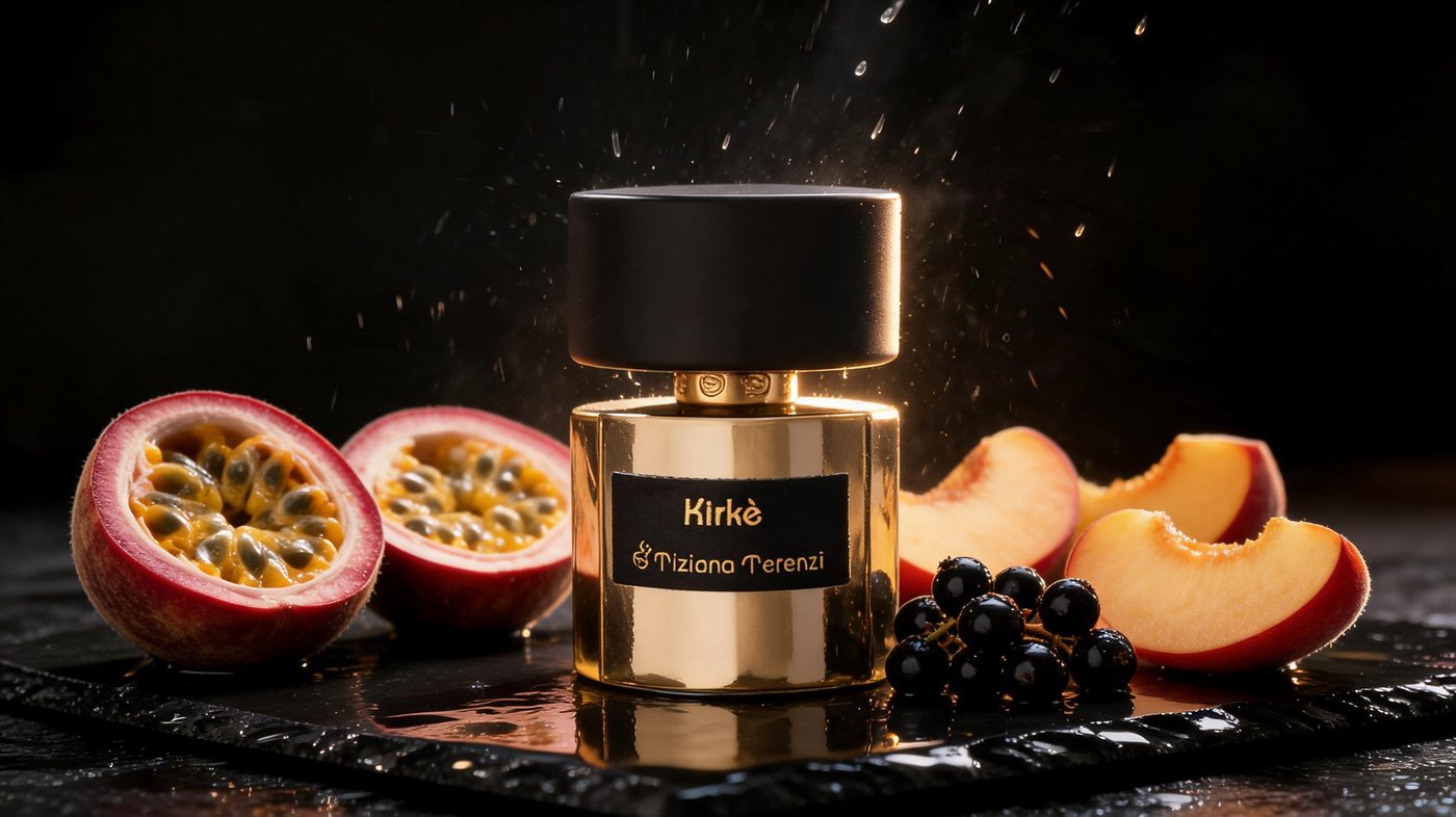 Kirke — характер аромата: сочные фрукты на тёмном сланце